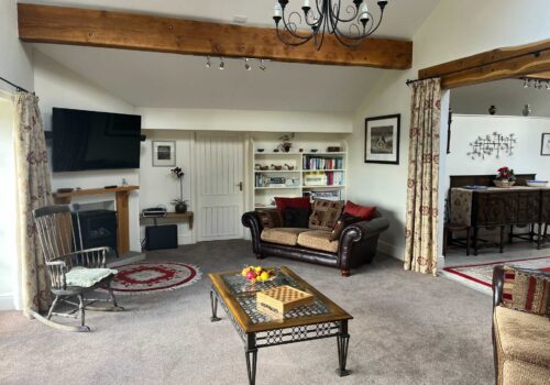 The Barn at Rigg End - Living Area