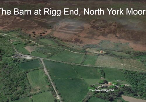 The Barn at Rigg End - North York Moors - Google Earth View