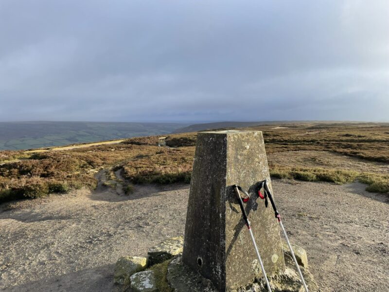 Trig Point up on the North York Moors