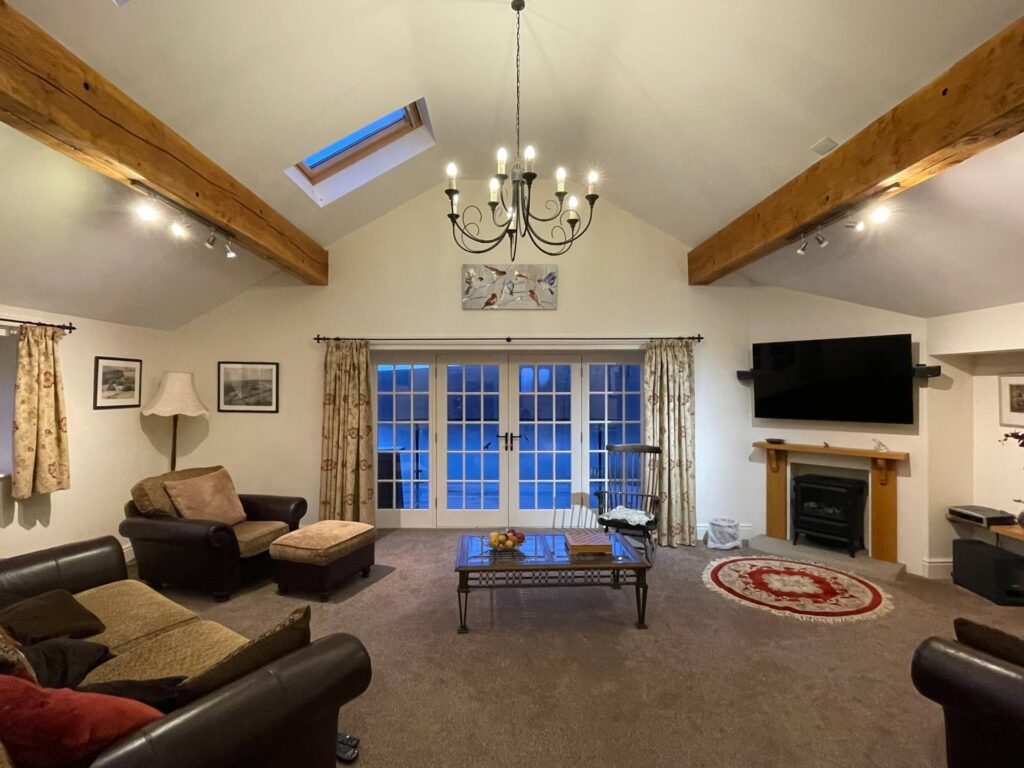 The Barn at Rigg End - Living Room