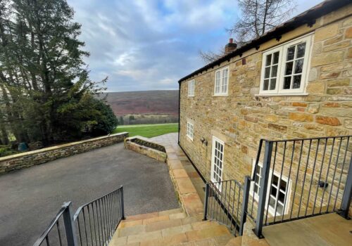 View from Front Door - Parking Area